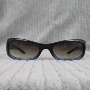 New Divine Eyewear Kali Black Blue Fade/Smoke Sunglasses Women's NWT